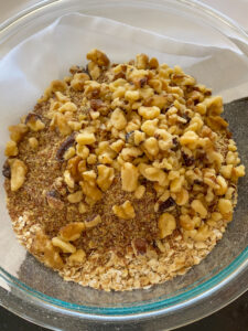 This Sourdough Discard Granola with Chopped Dates makes a healthy breakfast or snack and only requires a few staple ingredients! It adds a little sweetness to your day without any refined or added sugars!